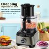 14 Cup Food Processor, French-Fry-Cutter, Blending, Mixing, Shredding, and Slicing, Meat and Vegetable Chopping, Doughing for Home Use, Mincing, and Pureeing,4 Speeds, Large Feed Chute,700W - Image 3