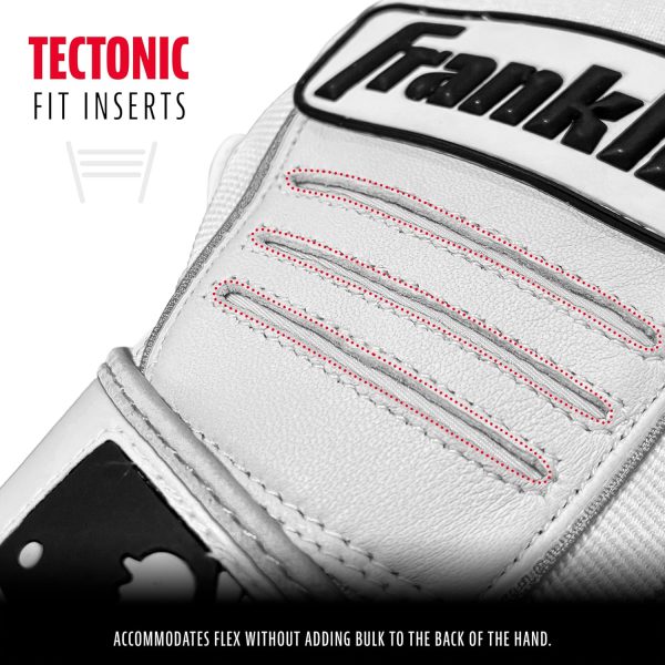 Franklin Sports MLB Baseball Batting Gloves - CFX Pro Adult + Youth Batting Glove Pairs - Baseball + Softball Batting Gloves - Multiple Sizes + Colors - Image 3