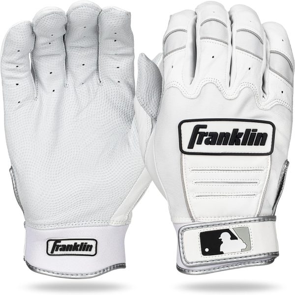 Franklin Sports MLB Baseball Batting Gloves - CFX Pro Adult + Youth Batting Glove Pairs - Baseball + Softball Batting Gloves - Multiple Sizes + Colors